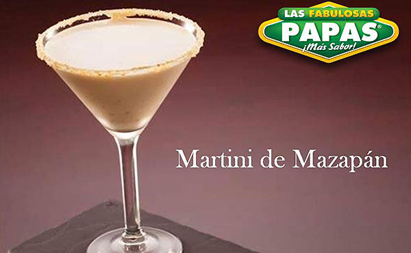 Receta Martini de Mazapán
