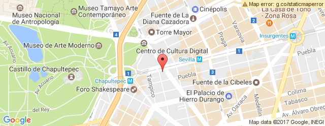 Mapa de ubicación de HOT DOG RAMÍREZ