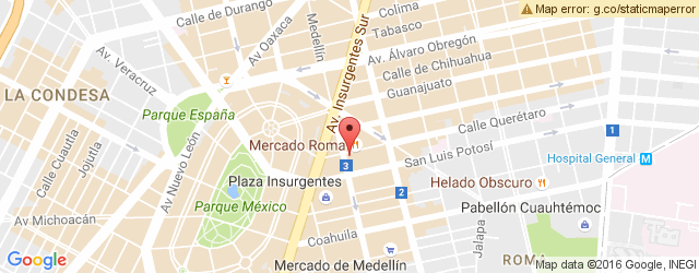 Mapa de ubicación de MAMA RUMBA, ROMA