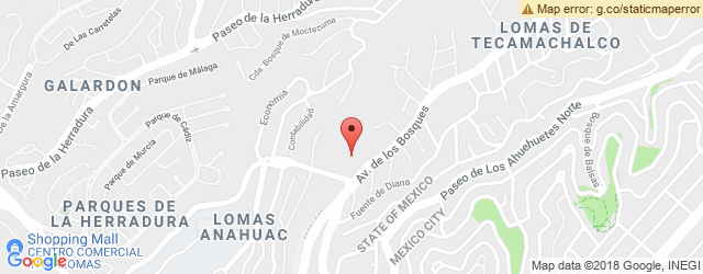 Mapa de ubicación de BOUTIQUE GARABATOS, TECAMACHALCO