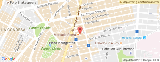 Mapa de ubicación de FINCA SANTA VERACRUZ, MERCADO ROMA