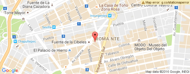 Mapa de ubicación de LA TANTINA