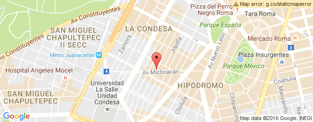 Mapa de ubicación de EL Q DE BAIRES, CONDESA