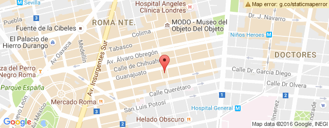 Mapa de ubicación de NONSOLO, LUIS CABRERA