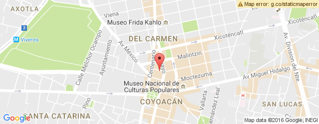 Mapa de ubicación de AROMAS DEL GOLFO