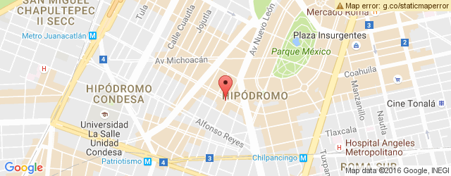 Mapa de ubicación de BOCAGRANDE BBQ