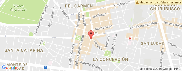 Mapa de ubicación de EL CHAMÁN