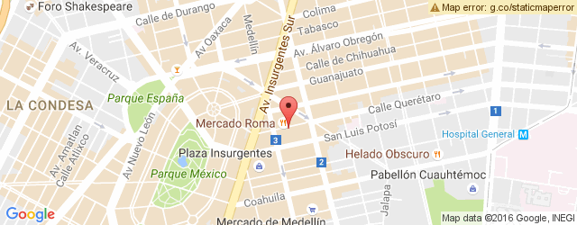 Mapa de ubicación de HAMAR, MERCADO ROMA