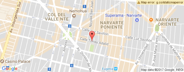 Mapa de ubicación de CAFÉ REAL DE LA SIERRA