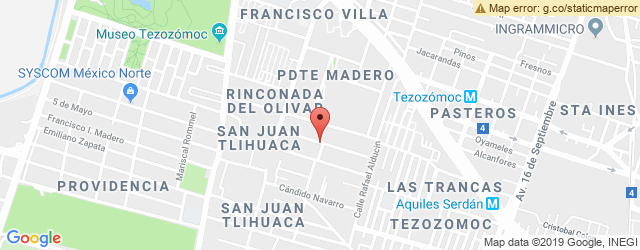 Mapa de ubicación de MARROSA RESTAURANTE