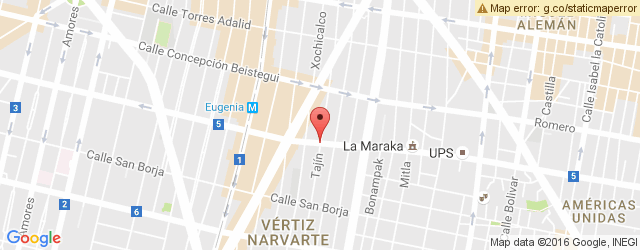Mapa de ubicación de EL RINCÓN DE MARÚ