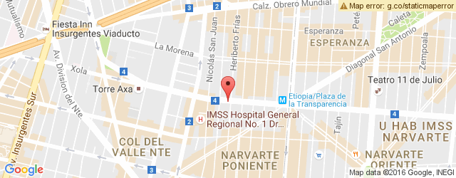 Mapa de ubicación de EL CAFECITO, XOLA