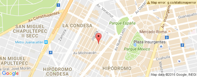 Mapa de ubicación de LOS ESPLENDIDOS