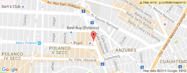 Mapa de ubicación de SBARRO, SPENCER
