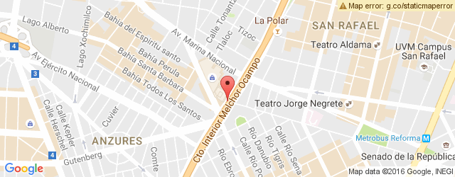 Mapa de ubicación de CIAO LUCCA, GALERÍAS PLAZA DE LAS ESTRELLAS