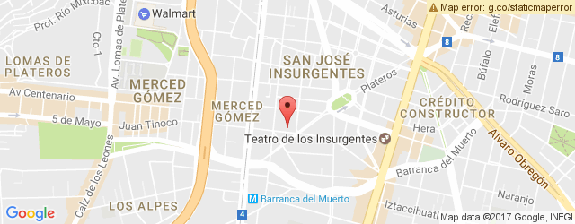 Mapa de ubicación de LLENA ERES DE GRACIA