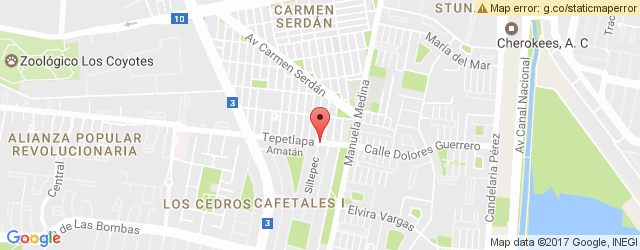 Mapa de ubicación de CAFÉ BREAK