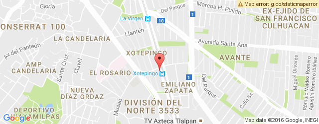 Mapa de ubicación de YARDIS, XOTEPINGO