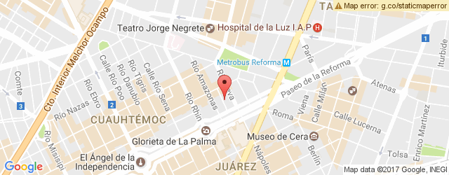 Mapa de ubicación de EL REGRESO, CUAUHTÉMOC