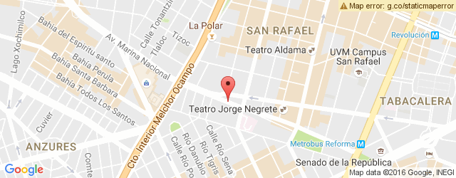 Mapa de ubicación de TERRA DEL CAFE