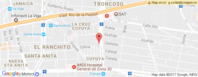 Mapa de ubicación de EL POLLITO NORTEÑO