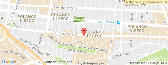 Mapa de ubicación de FOGO DE CHÃO MÉXICO, POLANCO