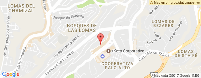 Mapa de ubicación de VINTAGE CAFÉ, BOSQUES