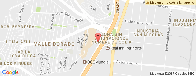 Mapa de ubicación de EL MEDIO Y MEDIO, MULTIPLAZA VALLE DORADO