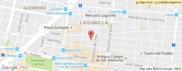 Mapa de ubicación de LOS ROLLOS CHILANGOS