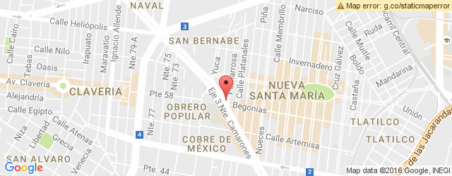 Mapa de ubicación de THE BEST COFFEE, AZCAPOTZALCO