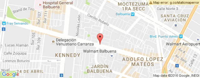 Mapa de ubicación de LOS GAUCHOS, BALBUENA