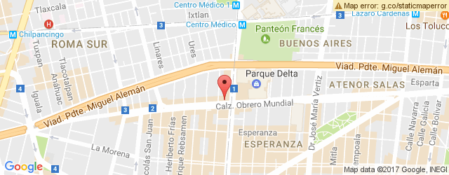 Mapa de ubicación de LA CASA DE LA YEYA, DELTA