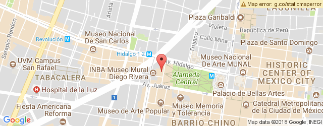 Mapa de ubicación de CANCINO, BARRIO ALAMEDA