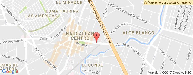 Mapa de ubicación de LOS GAUCHOS, NAUCALPAN