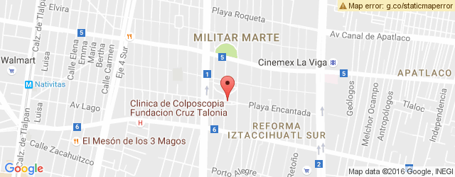 Mapa de ubicación de EL ALMACEN DIEZ