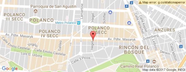 Mapa de ubicación de FOURNIER ROUSSEAU, POLANCO