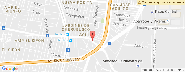 Mapa de ubicación de DON PANCHITO, ACULCO