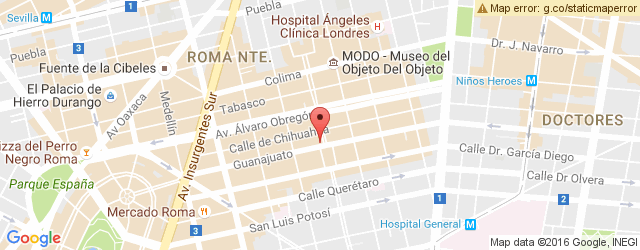 Mapa de ubicación de BLACK OYSTER, CASA QUIMERA