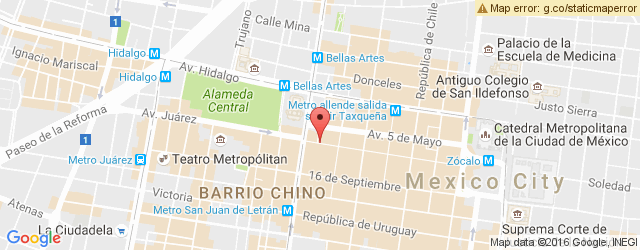 Mapa de ubicación de SALÓN CORONA, MADERO