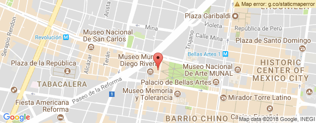 Mapa de ubicación de BUTCHER & SONS, BARRIO ALAMEDA