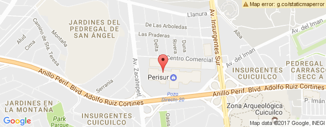 Mapa de ubicación de LA CERVECERÍA DE BARRIO, PERISUR