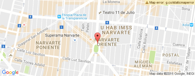 Mapa de ubicación de HAYITO, NARVARTE