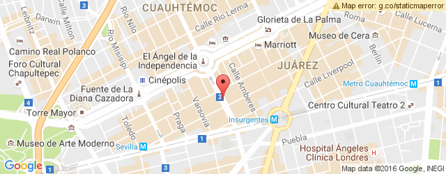 Mapa de ubicación de LOS ARCOS, ANTOJITOS YUCATECOS
