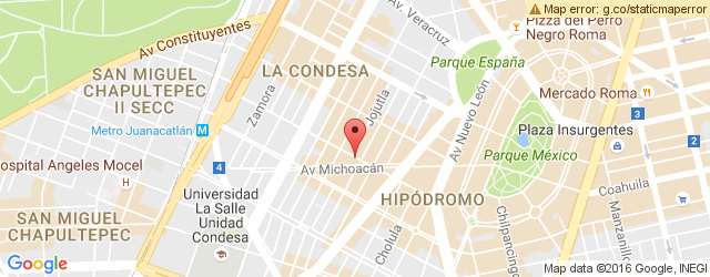 Mapa de ubicación de LA PICA CONDESA