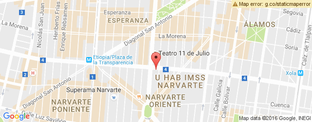 Mapa de ubicación de LOS URBANOS