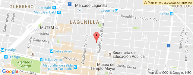 Mapa de ubicación de EL GALLO AZUL