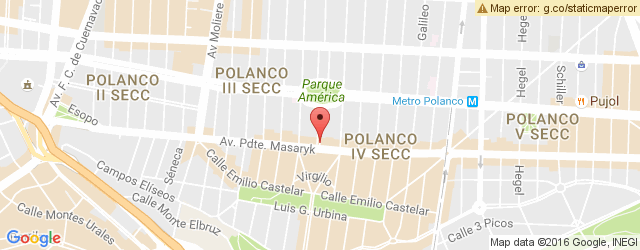 Mapa de ubicación de PARTNERS & BROTHERS, POLANCO