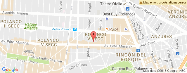Mapa de ubicación de INICIATIVA ORGÁNICA LOCAL, POLANCO