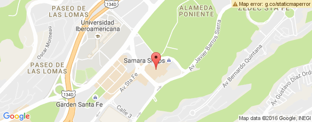 Mapa de ubicación de PAMPA GRILL, SANTA FE