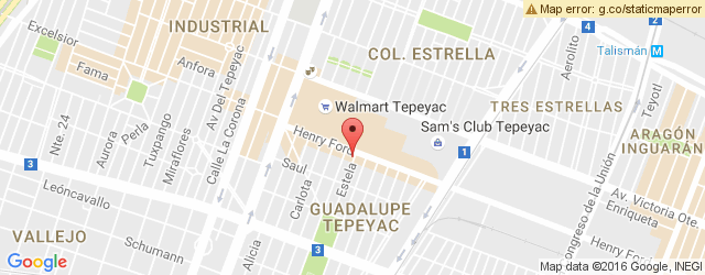 Mapa de ubicación de ASADERO HIDALGUENSE, TEPEYAC